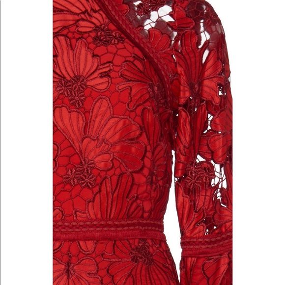 NWT Runway Alexis Defina Lace Tiered Dress S - Picture 3 of 13